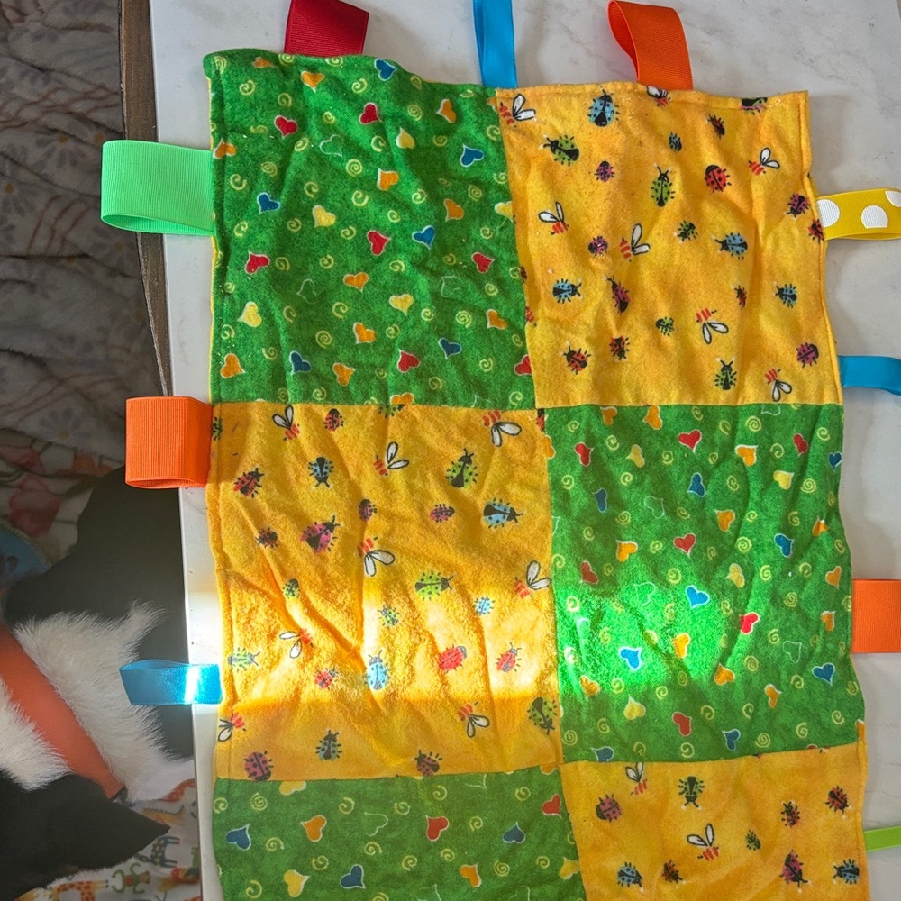 Colorful Tag Blanket